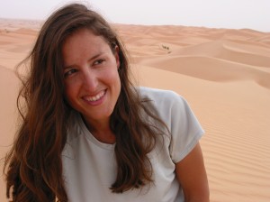Desert profile shot
